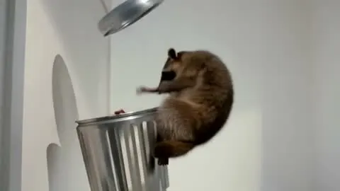 Zero-gravity raccoon heist