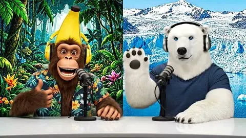 Hayvonlar podkast olib boradi