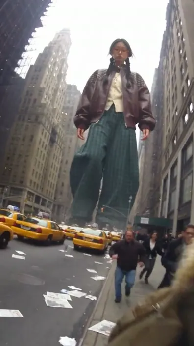 Shahar ustidagi gigant